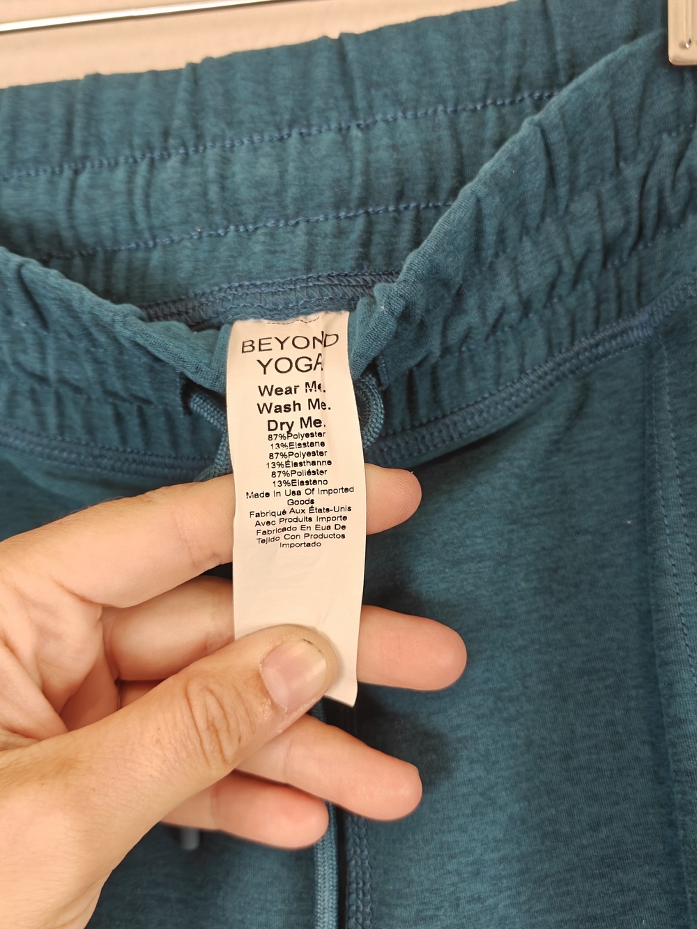 Beyond Yoga Spacedye Commuter Midi Jogger Teal LG Buttery Soft Athleisure Pants - Picture 7 of 11